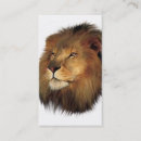 Search for lion business cards Wild