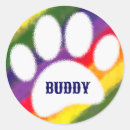 Search for rainbow paw stickers Pet
