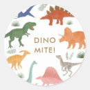 Search for dino stickers rainbow