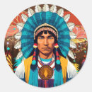 Search for indian chief stickers Indigenous