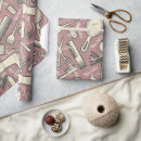 Search for hairdresser wrapping paper Pattern