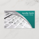 Search for freelance writer business cards novelist