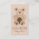 Search for teddy bear business cards Daycare