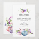 Search for sweet pea birthday invitations Purple