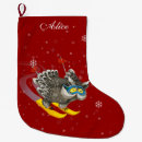 Search for owl christmas stockings Snow