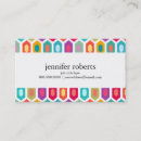Search for ikat business cards pattern