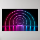 Search for glow in the dark posters Neon