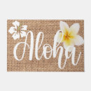 Search for aloha doormats Flowers