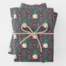 Search for gnome wrapping paper Christmas trees