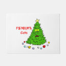 Search for christmas cat doormats Winter