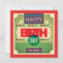 Search for retro birthday cards Trendy