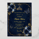 Search for butterfly sweet 16 invitations Tiara