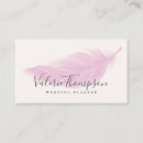 Search for feather business cards Minimal