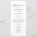Search for 4x9 wedding programs Elegant