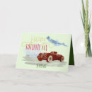 Search for classic birthday cards Vintage car