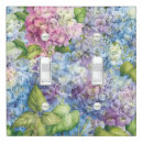 Search for floral light switch covers Hydrangea
