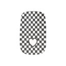 Search for black and white heart nails nail art Cute