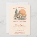 Search for rodeo bridal shower invitations Boho