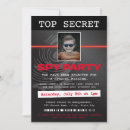 Search for top secret invitations Black