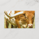 Search for longhorn business cards Texas
