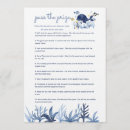 Search for under the sea baby shower games Whale