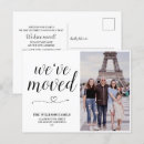 Search for we have moved postcards Minimalist