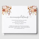 Search for autumn leaves wedding guest books Watercolor