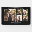 Search for memorial banners In loving memory