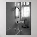 Search for bathroom posters Black and white