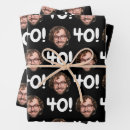 Search for funny wrapping paper Face