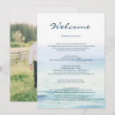 Search for welcome letter wedding programs Itinerary