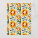 Search for sunflower postcards Illustration