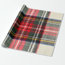 Search for scottish wrapping paper Red