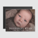 Search for birth announcement magnets Elegant