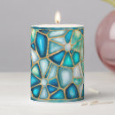 Search for blue and gold candles Golden