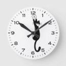 Search for black and white clocks Cat