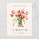 Search for happy easter spring floral postcards tulips