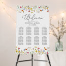 Search for wildflower wedding seating charts Rustic