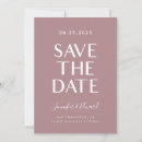 Search for dusty rose wedding save the dates Save our date