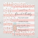 Search for rose gold bridal shower invitations Blush