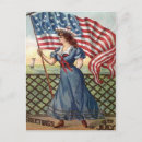 Search for vintage 4th of july cards Flag