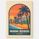 Search for florida souvenir magnets Sunset