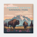 Search for grand teton national park magnets Us national parks