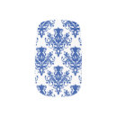 Search for navy blue and white nail art Floral