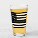 Search for police beer glasses Flag