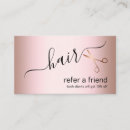 Search for hairdresser referral cards Hair stylist