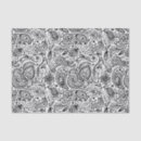 Search for floral tissue paper White