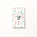 Search for whimsical light switch covers Colorful