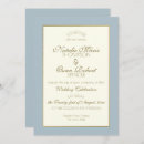 Search for steel blue wedding invitations Modern
