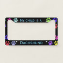 Search for dachshund license plates Cute